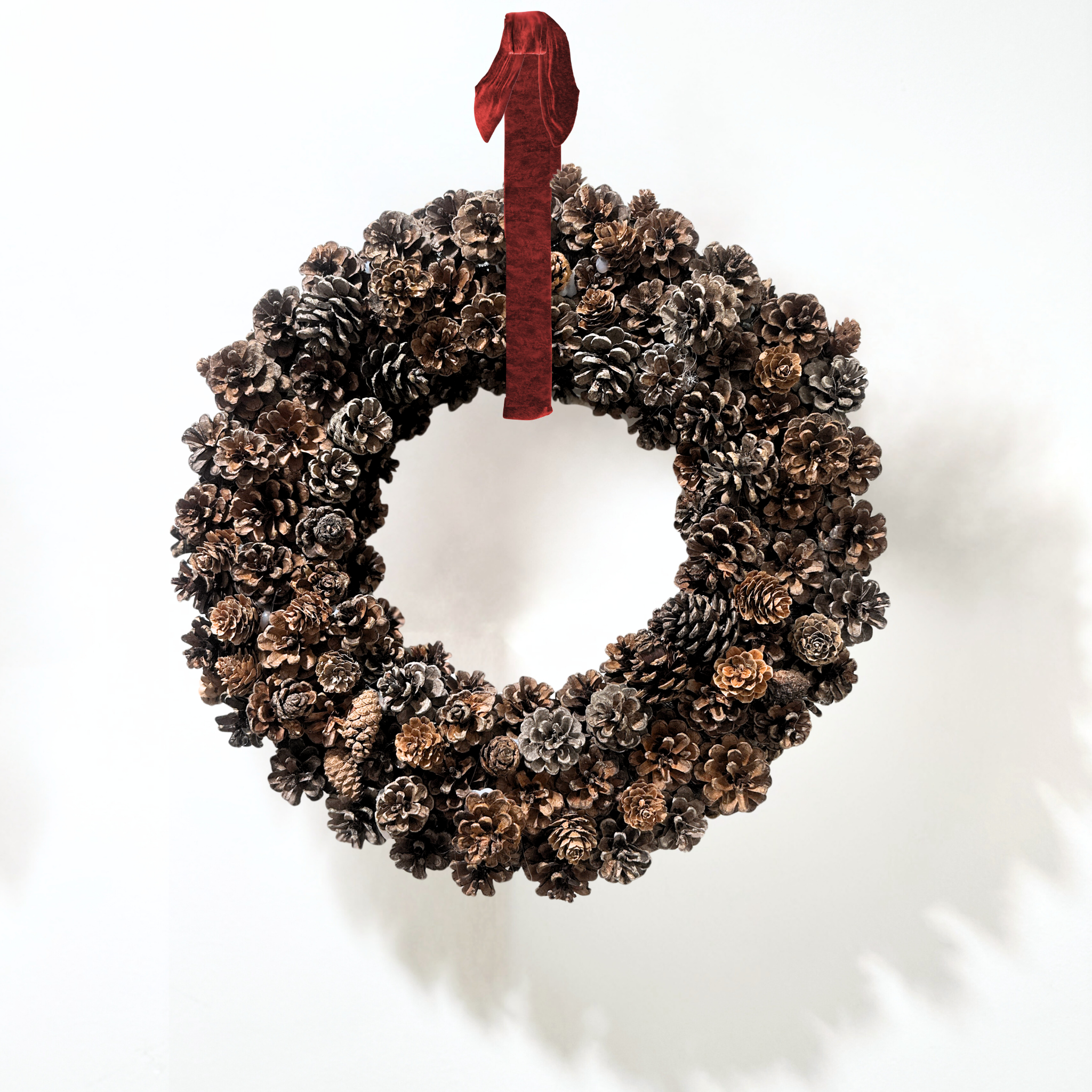 Signature Pinecone Wreath